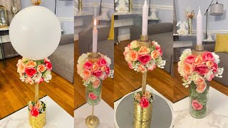 Dollar Tree centerpieces Ideas easy centerpieces DIY dollartreediy tabledecor [upl. by Ytinav186]