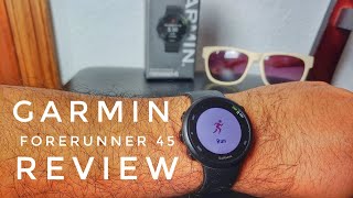 Garmin Forerunner 45 budget watch review [upl. by Rowan]