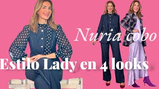 Como llevar la tendencia lady en 4 looks👠 [upl. by Lerud]