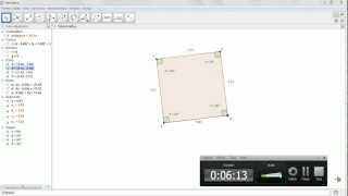 Construcción de un Cuadrado con GeoGebra [upl. by Goth]