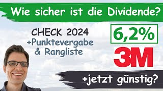 3M 11 nach Quartalszahlen Aktienanalyse 2024 Wie sicher ist die Dividende günstig bewertet [upl. by Inoliel]