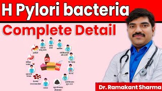 H Pylori bacteria complete details drramakantsharma7 [upl. by Ettevad702]