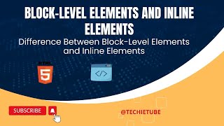 Blocklevel Elements and Inline Elements  Difference Between Blocklevel and Inline Elements 2024 [upl. by Emixam]