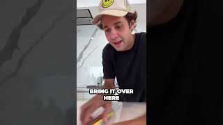 Discover the Mind Blowing Trick to BubbleMaking shorts daviddobrik bubbles [upl. by Sutphin]