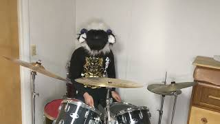 Scarlet Fire By Otis McDonald  But its a Drum Cover in a SHEEP MASK [upl. by Anoli]