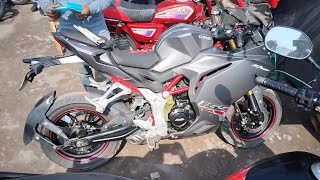 মাত্র ১ লক্ষ ৪০ হাজার টাকায় স্পোর্টস বাইক। H Power CRZ 165cc। Alamdanga bike hat। Natural Biker। [upl. by Stormi716]