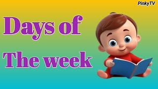 Sunday monday with spelling  Days of the week  Weeks name  Saptah ke dino ke naam  Days name [upl. by Hnirt]