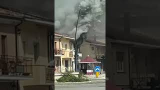 incendio a Capistrello [upl. by Auqenes]