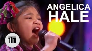 AMAZING Incredible 1st Audition ANGELICA Hale  Americas Got Talent 2017 [upl. by Fernanda774]