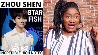 ZHOU SHEN  STARFISH REACTION😱  周深  海星反应  SINGER REACTS TO ZHOU SHEN  SUBTITLED IN CHINESE [upl. by Seamus]