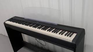 Yamaha P95 digital piano and stand with 3 pedals stock number 24374 [upl. by Moishe]