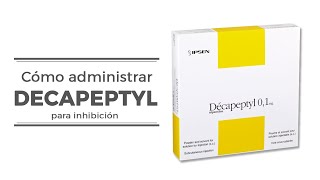 Cómo administrar Decapeptyl para inhibición [upl. by Oeram]