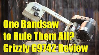 Metal Cutting Bandsaw Review  Grizzly G9742 [upl. by Airol]