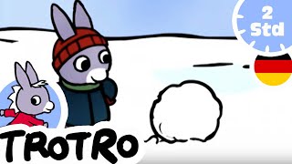 TROTRO DEUTSCH  Trotro und der Schneemann ❄️  Kompilation 51 [upl. by Atinwahs]