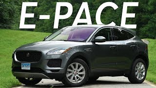 2018 Jaguar EPace Quick Drive  Consumer Reports [upl. by Tomasina305]