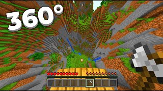 TU CONTRÔLES LA CAMÉRA DE CETTE VIDÉO MINECRAFT 360° [upl. by Nolyarg34]