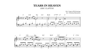 Tears In Heaven  Piano [upl. by Crosby]