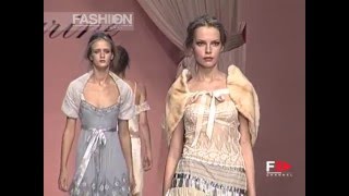 BLUMARINE Full Show Spring Summer 2004 Milan by Fashion Channel [upl. by Suirtemid]