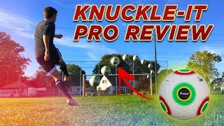 KnuckleIt Pro FULL REVIEW BendIt Soccer Unboxing Overlook Touch Shooting amp more [upl. by Fotinas]