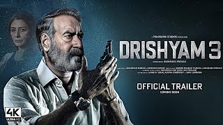 Ajay Devgan  Drishyam 3 Movie Official Announcement Update  Drishyam 3 Movie Official Trailer [upl. by Bernita]