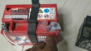 How to charge motorcycle battery at home [upl. by Asillem]