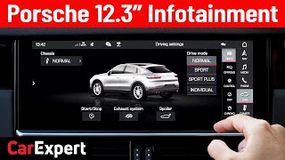 2020 Porsche Connect amp PCM expert infotainment review Porsche Communication Management  4K [upl. by Ahsienar]