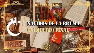 READING VLOG NACIDOS DE LA BRUMA  EL IMPERIO FINAL  MISTBORN 1 COSMERE VLOG  JET LAZ [upl. by Tresa]