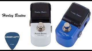 Harley Benton Joyo Ironman Rated Boost and Time Magic delay [upl. by Laurette]