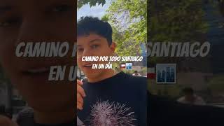 Perdido en la ciudad de Santiago de Chile 🥲🚶🇨🇱 extranjerosenchile chile santiagodechile [upl. by Nair]