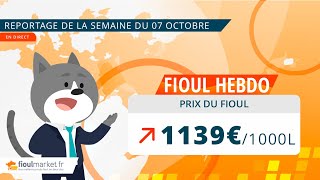 Prix ​​du fioul domestique  semaine du 07 octobre 2024 [upl. by Eiromem956]