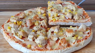 Blitzrezept Schnelle Fladenbrot Pizza [upl. by Niltiak]