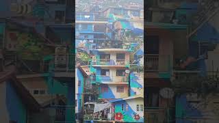 Colored Houses in Baguio City viral travel trending vacation trend trendingshorts viral [upl. by Nannie]