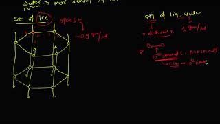 Water  structure of its liquid and solid form [upl. by Tiernan]