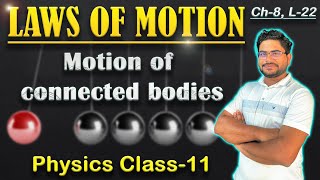 Chapter 8 Lecture22  Laws of Motion  Motion of connected bodies👍 [upl. by Naaman91]