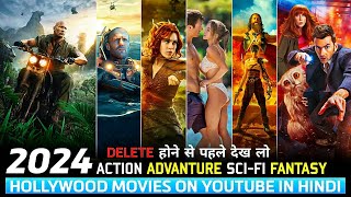 Top 8 Hollywood SciFi Movies On YouTube in Hindi Dubbed  2024 New Hollywood Movies in Hindi Dubbed [upl. by Rustie369]