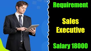 Sales executive job  sales executive job in Chandigarh  job in Chandigarh [upl. by Nywg512]