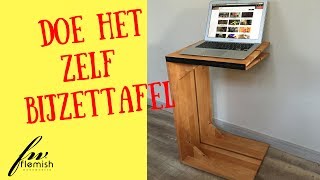 Doe Het Zelf Bijzettafel maken [upl. by Nnylyaj832]