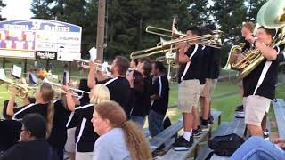 2019 Pontotoc High School Marching Band Pontotoc vs Senatobia Pep Band Stand Tunes [upl. by Clary]