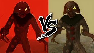 Death Park 1 Demon Clown Vs Death Park 2 Demon Clown [upl. by Retluoc792]