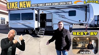 Like new 2022 Forest River Cedar Creek 311RL [upl. by Crowe]