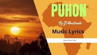 PUHON by Tj Monterde  lyrics [upl. by Atnahs]