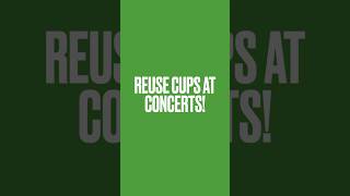 Why don’t concerts reuse cups🥤 [upl. by Maroj140]