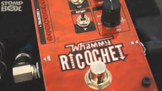 Digitech Whammy Ricochet Pedal at Frankfurt Musikmesse 2016 [upl. by Eletnahs488]