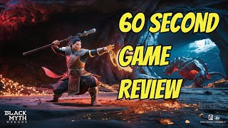 Black Myth Wukong  60 Second Review amp 910 Score gaming shorts [upl. by Anial]