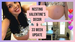 New 2024 33 Week Update Vlog  Decor amp Nesting [upl. by Imoyaba711]