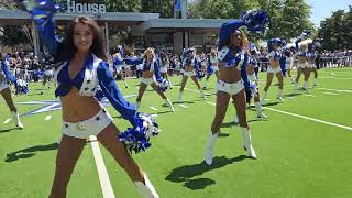 2023 Dallas Cowboys Cheerleaders pregame performance Miller Lite House 81223 vs Jacksonville [upl. by Yajet157]