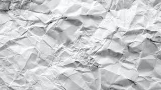 Crumpled Paper Background  Copyright Free  4K  Free Stock Footage [upl. by Ragan406]