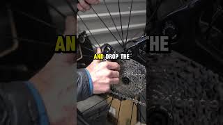 Tips and Tricks for Thru Axle Rear Wheel Removal Pull Back On The Derailleur [upl. by Aehtla884]