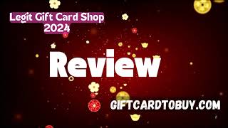 Best Gift Card Shop in 2024 100 Legit And Secure [upl. by Grosz]