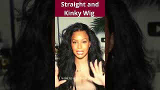 Straight and Kinky Straight 13x4 Pre Everything Wig 2 0 [upl. by East]